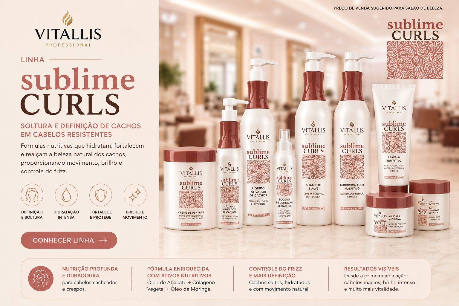 Linha SUBLIME CURLS