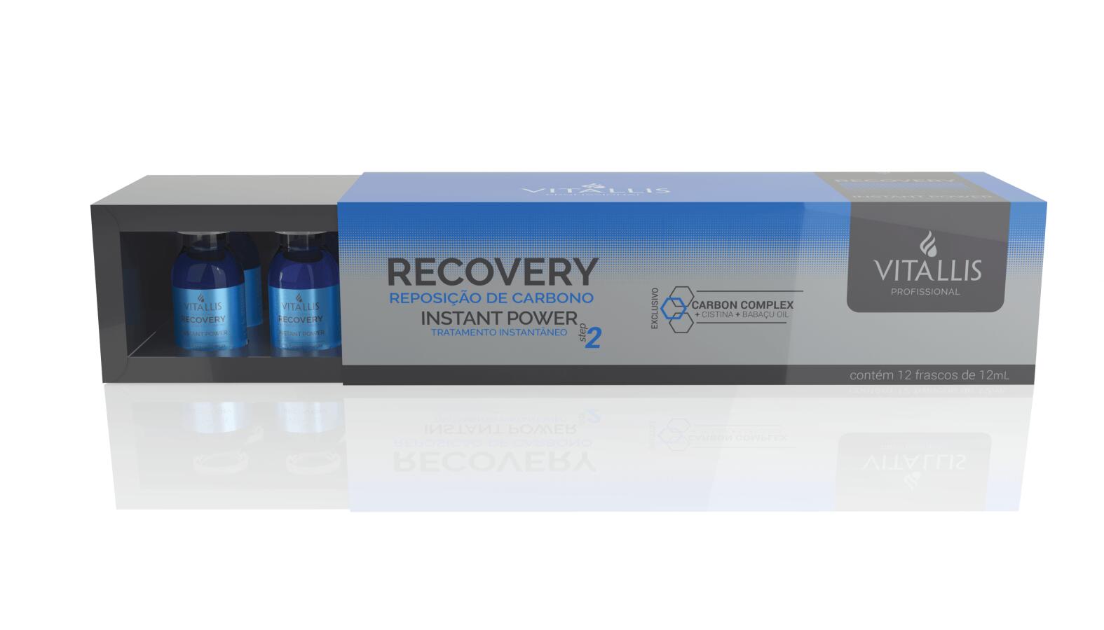 ESTOJO INSTANT POWER STEP 2 RECOVEY (12 AMPOLAS DE 12 ML CADA)